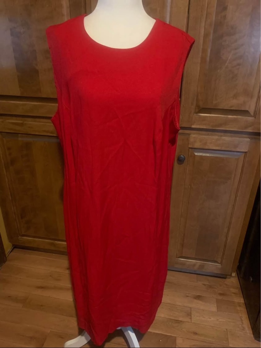 Vintage Vibrant Red Jessica Howard Women’s Sz 16 Dress Great Condition